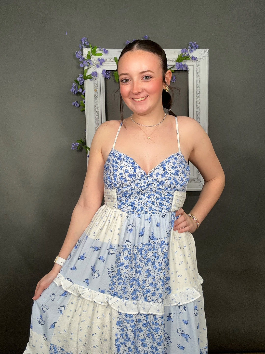 Colleen Patchwork Dress | Boutique Dress | Wildfire Designs KY