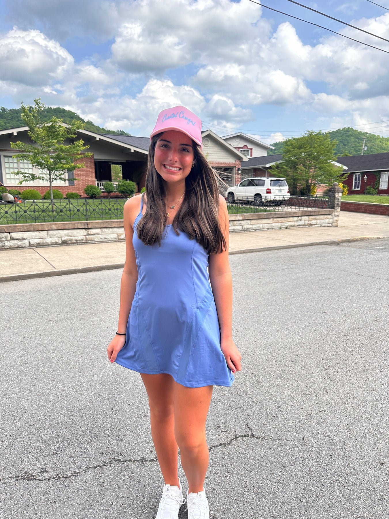 Diana Denim Tennis Dress Large