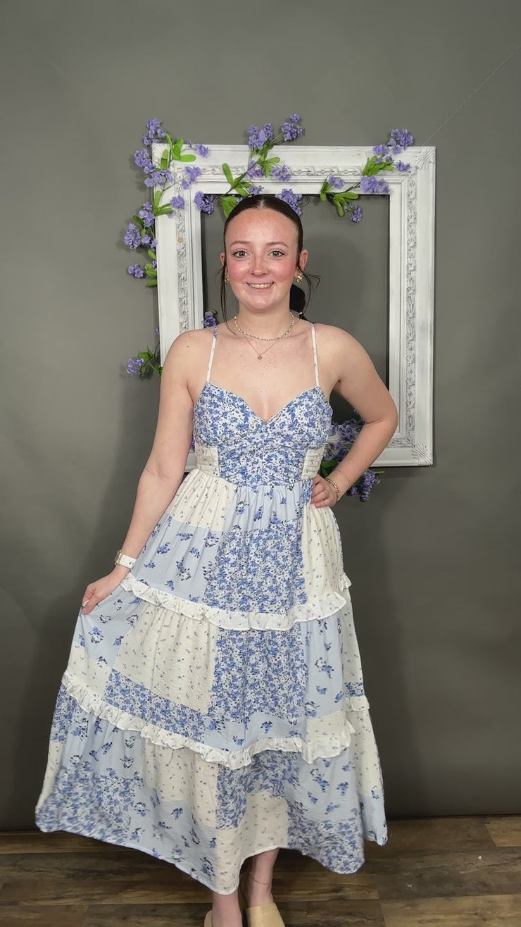 Colleen Patchwork Dress | Boutique Dress | Wildfire Designs KY