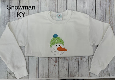 Snowman Kentucky Sweatshirt